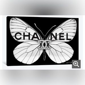 40 x 26. Selling Fly As Chanel canvas.